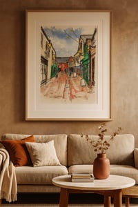 Image 2 of  Antelope Walk, Dorchester - Fine Art Print