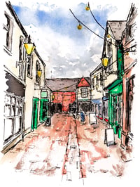 Image 1 of  Antelope Walk, Dorchester - Fine Art Print