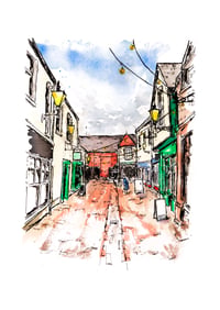 Image 4 of  Antelope Walk, Dorchester - Fine Art Print