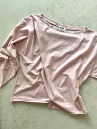  Off-Shoulder Tshirt – Loose Fit – Cotton Jersey Fiona summer pink 