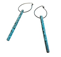 Image 2 of Pendientes latón patinado Clash