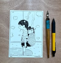 Image 2 of Carry me (INK DRAWING)