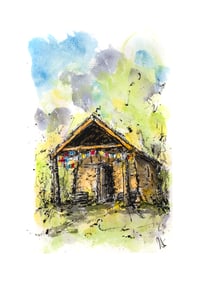 Image 4 of The Himalayan Hut, Minterne Gardens - Fine Art Print