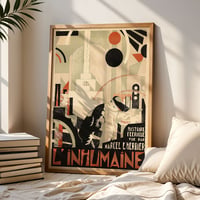 Image 2 of L’Inhumaine — Art Deco French Cinema Poster
