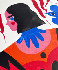 Image 2 of A Filla do Rei - Original - 50X70cm