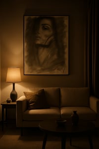 Image 3 of Veiled Gaze - Fine Art Print
