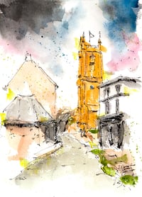 Image 1 of St. Mary, Cerne Abbas - Fine Art Print