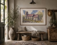 Image 2 of St. Andrew Chapel, Minterne - Fine Art Print