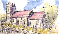 Image 1 of St. Andrew Chapel, Minterne - Fine Art Print