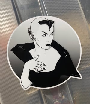 Image of Maila Nurmi® vinyl sticker 4x4 inch