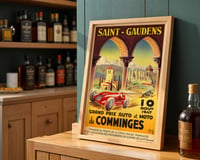 Image 4 of “Grand Prix du Comminges” – Saint-Gaudens 1947 Vintage Racing Poster