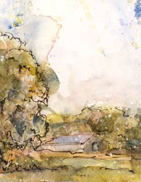 Image 3 of The Evening Tree, Minterne Magna - Fine Art Print