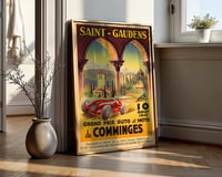 Image 3 of “Grand Prix du Comminges” – Saint-Gaudens 1947 Vintage Racing Poster