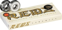 Image 1 of Bones Ceramic Super Reds Skateboard Bearings - 8 pack