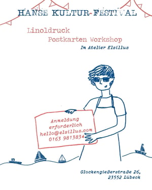 Image of Kinder linolschnitt workshop
