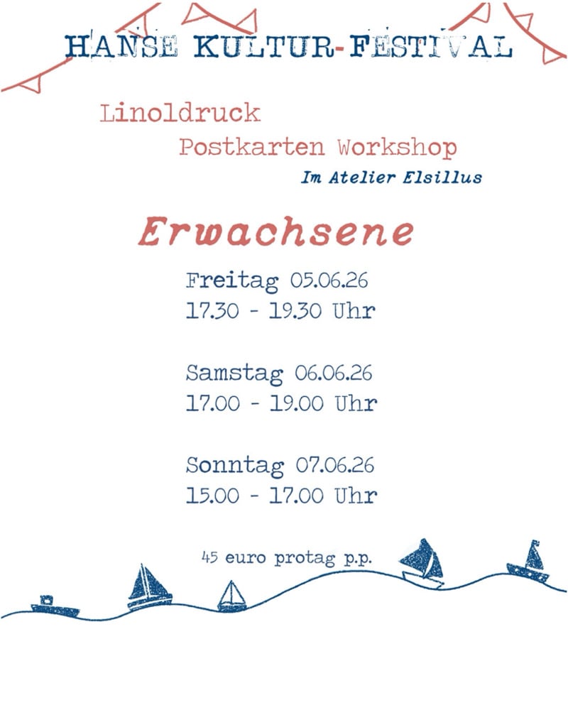 Image of Erwachsene linolschnitt workshop