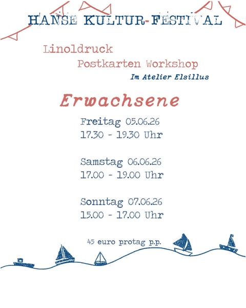 Image of Erwachsene linolschnitt workshop