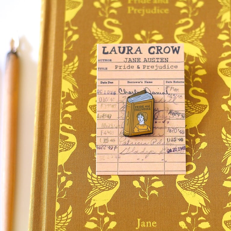 PIN'S JANE AUSTEN - PRIDE AND PREJUDICE Image 3