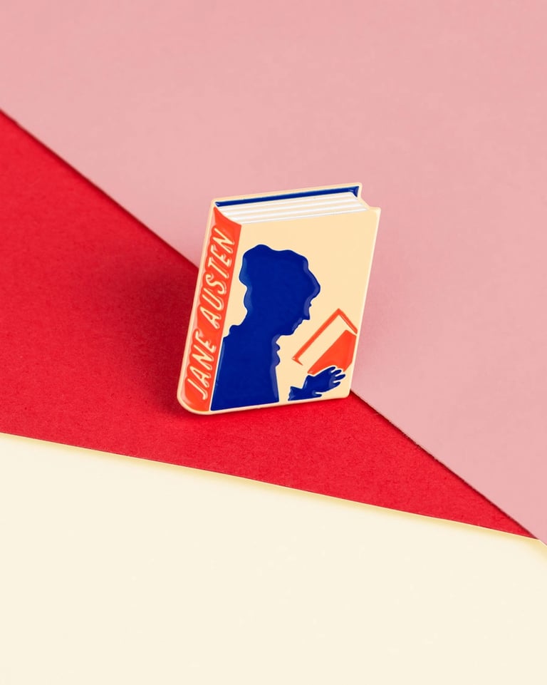 PIN'S ÉCRIVAINES ET LIVRES (PLUSIEURS MODÈLES) Image 11