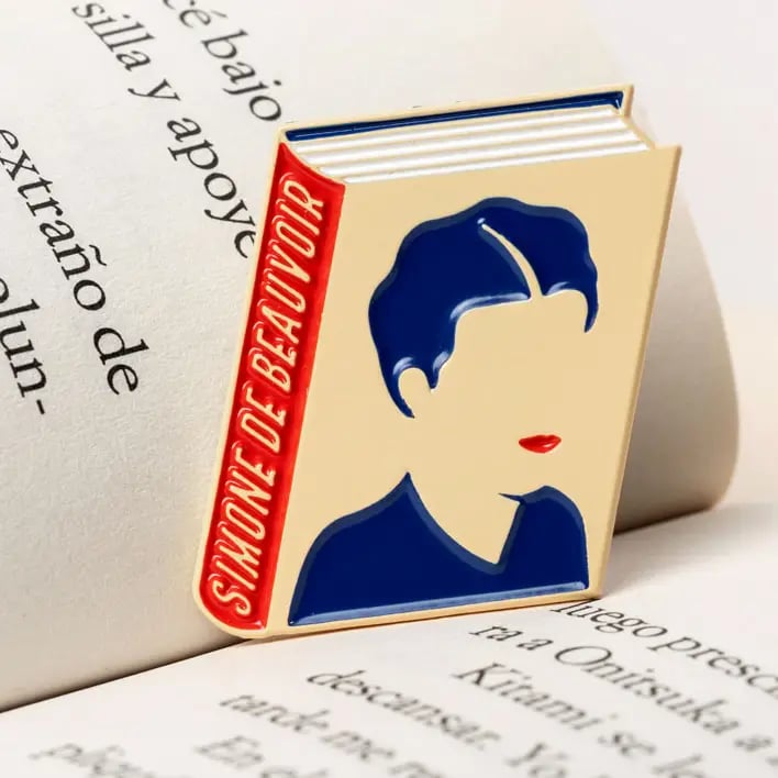 PIN'S ÉCRIVAINES ET LIVRES (PLUSIEURS MODÈLES) Image 12