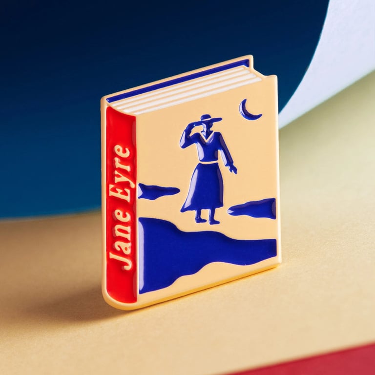 PIN'S ÉCRIVAINES ET LIVRES (PLUSIEURS MODÈLES) Image 17