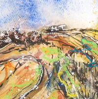 Image 3 of Sunset Field, Minterne Magna - Fine Art Print
