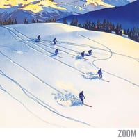 Image 3 of Crans — Vintage Swiss Ski Poster