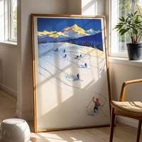 Image 1 of Crans — Vintage Swiss Ski Poster
