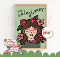 Image 1 of Hey Wildflower Print