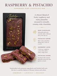Raspberry & Pistachio Bar