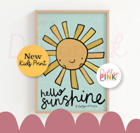 Hello Sunshine Print