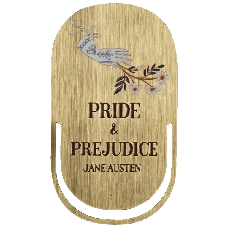 MARQUE-PAGE ORGUEIL ET PRÉJUGÉS - JANE AUSTEN