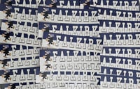 Image 1 of Pack of 25 16x4cm Falkirk Football/Ultras Stickers.