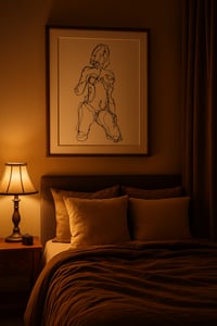 Image 2 of Unbroken Lines No. 4: Unveiled Strength - Fine Art Print
