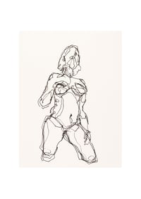 Image 4 of Unbroken Lines No. 4: Unveiled Strength - Fine Art Print