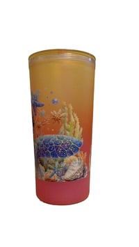 Image 1 of Custom Turtle Beach Themed Tumbler