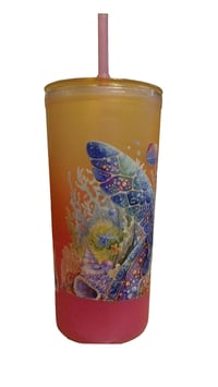 Image 3 of Custom Turtle Beach Themed Tumbler