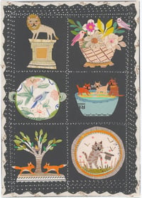 Image 1 of Lost And Found.... postcard.. original artwork