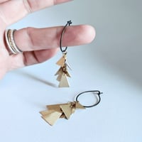 Image 4 of Pendientes triángulos Mosshart 