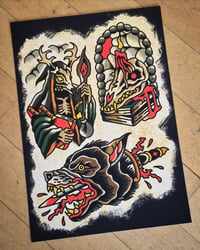 Image 1 of Fine Art Print „BLOOD AND BONES“