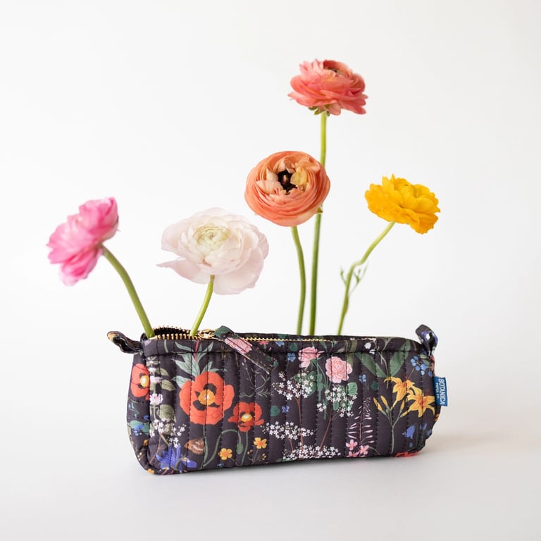 PETITE TROUSSE MATELASSÉE BOTANIQUE (DEUX MODÈLES) Image 4