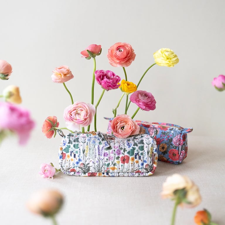 PETITE TROUSSE MATELASSÉE BOTANIQUE (DEUX MODÈLES) Image 7