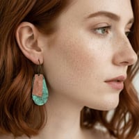 Image 2 of Pendientes pátinas Moskowitz 