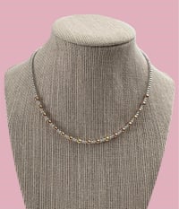 Image 1 of Mixed Metal Necklace 