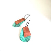 Image 1 of Pendientes pátinas Moskowitz 