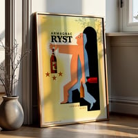 Image 1 of Armagnac Ryst Poster — French Art Deco Advertising Design