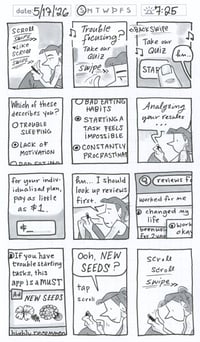 Image 1 of Daily Comic 5/17: Trouble Focusing? Take Our Quiz...