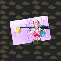 Bat lady card overlay