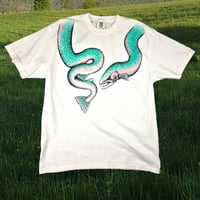 Image 1 of Snake bow Bobby wrap around T shirt *presale