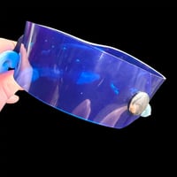 Image 4 of Translucent blue kawaii toy ring fashion choker